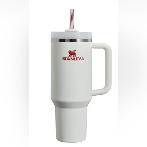 Stanley Other - Stanley Mistletoe Twist 40oz Quencher Flowstate Tumbler LIMITED EDITION 🔥